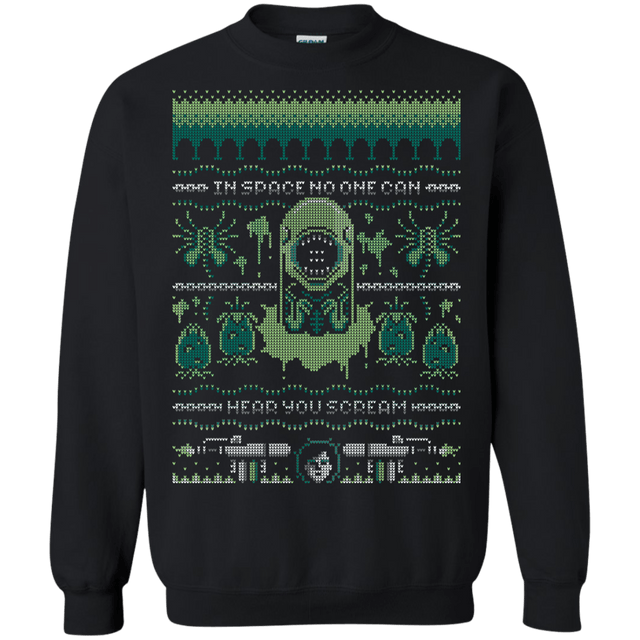 Sweatshirts Black / S No One Can Hear You Scream Crewneck Sweatshirt