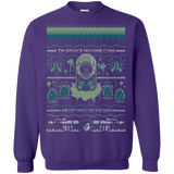 Sweatshirts Purple / S No One Can Hear You Scream Crewneck Sweatshirt
