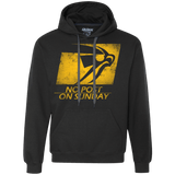 Sweatshirts Black / Small No Post On Sunday Premium Fleece Hoodie