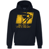 Sweatshirts Navy / Small No Post On Sunday Premium Fleece Hoodie