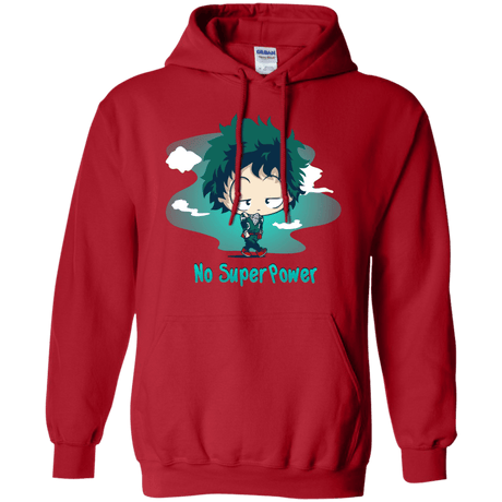 Sweatshirts Red / S No Super Power Pullover Hoodie