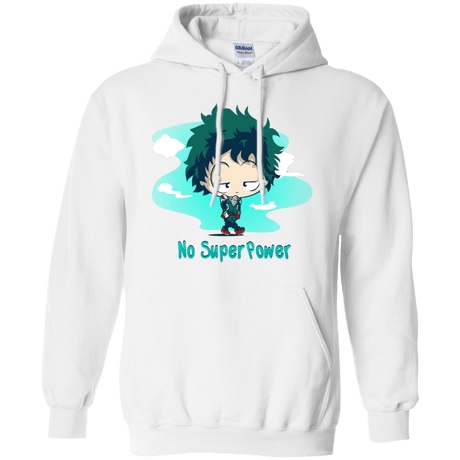 Sweatshirts White / S No Super Power Pullover Hoodie