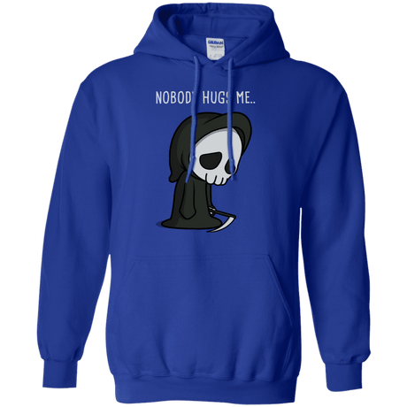 Sweatshirts Royal / S Nobody Hugs Me Pullover Hoodie