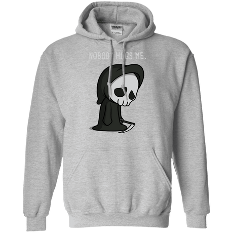 Sweatshirts Sport Grey / S Nobody Hugs Me Pullover Hoodie