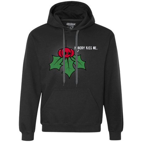 Sweatshirts Black / S Nobody Kiss Me Premium Fleece Hoodie