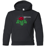 Sweatshirts Black / YS Nobody Kiss Me Youth Hoodie