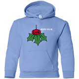 Sweatshirts Carolina Blue / YS Nobody Kiss Me Youth Hoodie