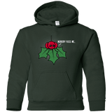 Sweatshirts Forest Green / YS Nobody Kiss Me Youth Hoodie