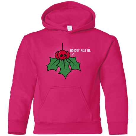 Sweatshirts Heliconia / YS Nobody Kiss Me Youth Hoodie