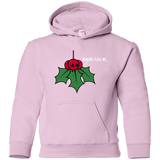 Sweatshirts Light Pink / YS Nobody Kiss Me Youth Hoodie