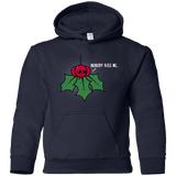 Sweatshirts Navy / YS Nobody Kiss Me Youth Hoodie