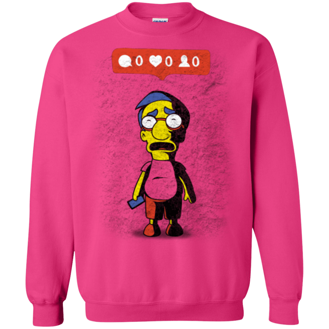 Sweatshirts Heliconia / S Nobody Likes Him Crewneck Sweatshirt