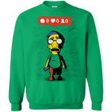 Sweatshirts Irish Green / S Nobody Likes Him Crewneck Sweatshirt