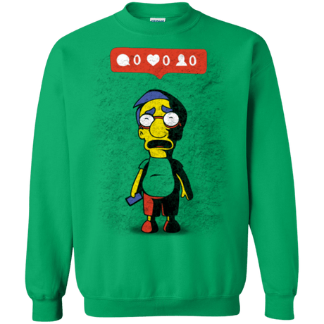 Sweatshirts Irish Green / S Nobody Likes Him Crewneck Sweatshirt