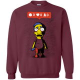 Sweatshirts Maroon / S Nobody Likes Him Crewneck Sweatshirt