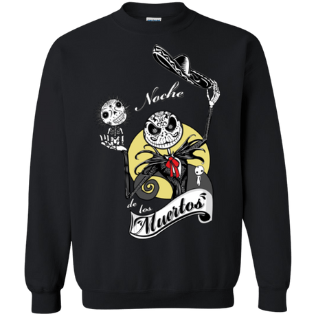 Sweatshirts Black / Small Noche de los Muertos Crewneck Sweatshirt