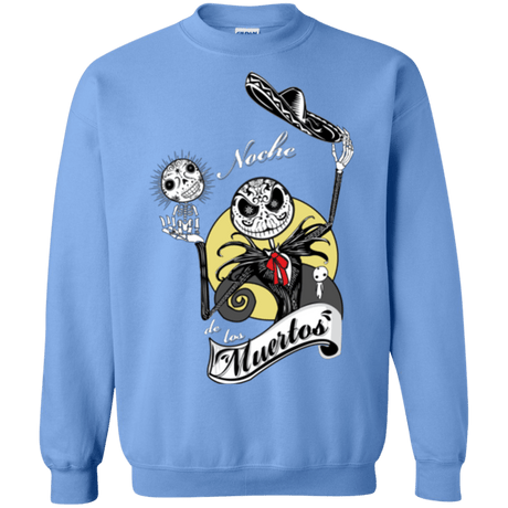 Sweatshirts Carolina Blue / Small Noche de los Muertos Crewneck Sweatshirt