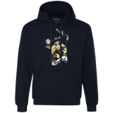 Sweatshirts Navy / Small Noche de los Muertos Premium Fleece Hoodie