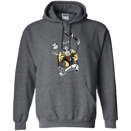 Sweatshirts Dark Heather / Small Noche de los Muertos Pullover Hoodie