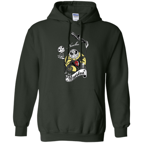 Sweatshirts Forest Green / Small Noche de los Muertos Pullover Hoodie