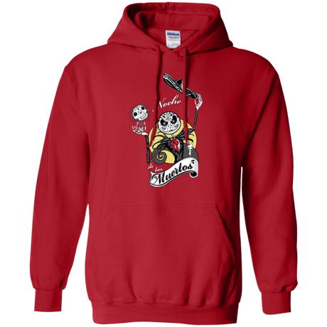 Sweatshirts Red / Small Noche de los Muertos Pullover Hoodie