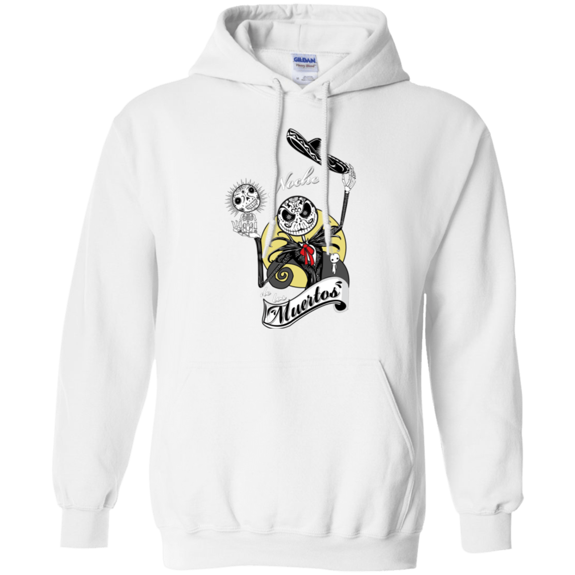 Sweatshirts White / Small Noche de los Muertos Pullover Hoodie