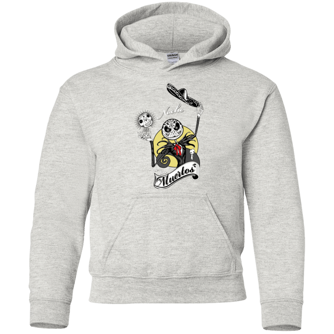 Sweatshirts Ash / YS Noche de los Muertos Youth Hoodie