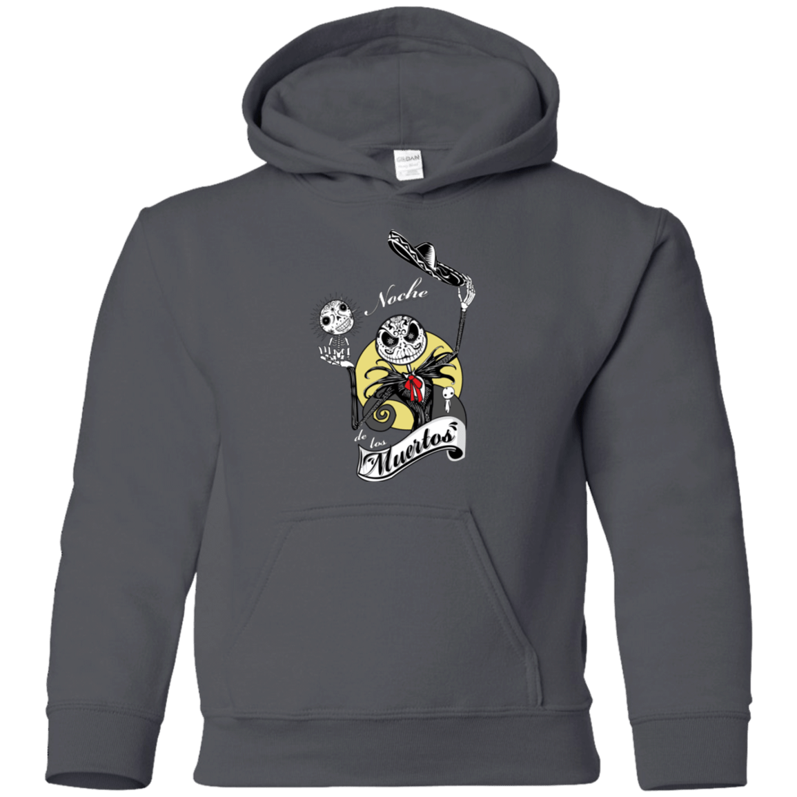 Sweatshirts Charcoal / YS Noche de los Muertos Youth Hoodie