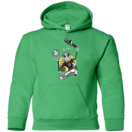 Sweatshirts Irish Green / YS Noche de los Muertos Youth Hoodie