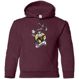 Sweatshirts Maroon / YS Noche de los Muertos Youth Hoodie