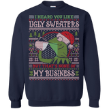 Sweatshirts Navy / Small None Business Crewneck Sweatshirt