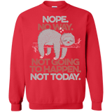 Sweatshirts Red / S Nope No Way Crewneck Sweatshirt