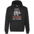 Sweatshirts Black / S Nope No Way Premium Fleece Hoodie