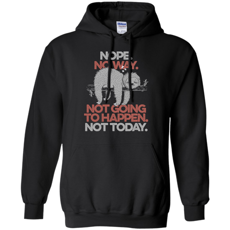 Sweatshirts Black / S Nope No Way Pullover Hoodie