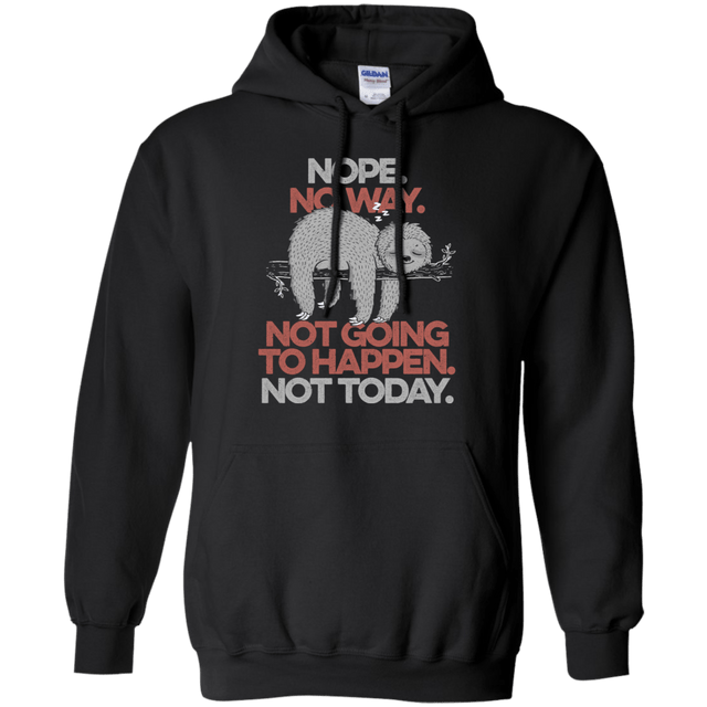 Sweatshirts Black / S Nope No Way Pullover Hoodie