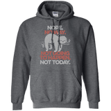 Sweatshirts Dark Heather / S Nope No Way Pullover Hoodie