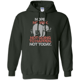 Sweatshirts Forest Green / S Nope No Way Pullover Hoodie