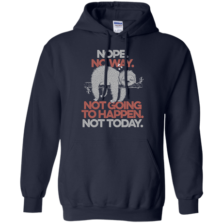 Sweatshirts Navy / S Nope No Way Pullover Hoodie