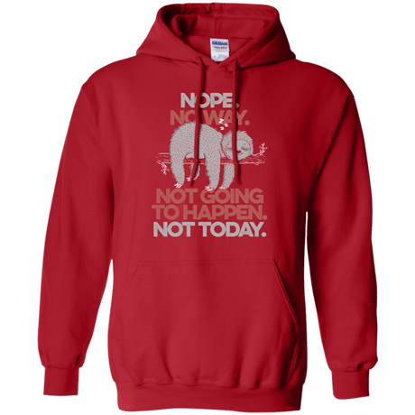 Sweatshirts Red / S Nope No Way Pullover Hoodie