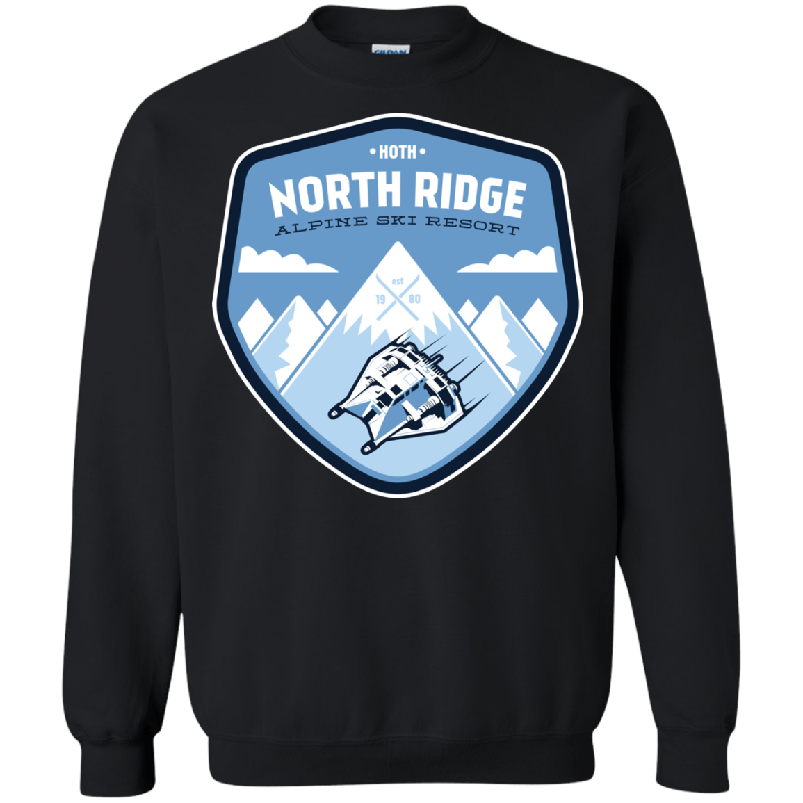 Sweatshirts Black / Small North Ridge Ski Resort Crewneck Sweatshirt