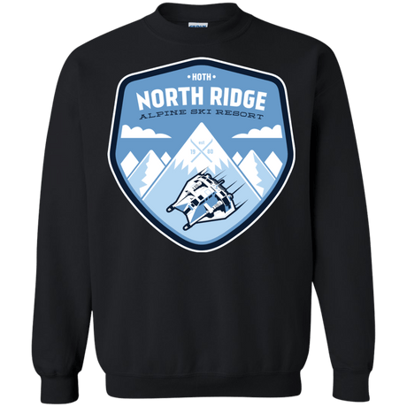 Sweatshirts Black / Small North Ridge Ski Resort Crewneck Sweatshirt