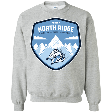 Sweatshirts Sport Grey / Small North Ridge Ski Resort Crewneck Sweatshirt