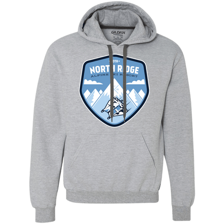Sweatshirts Sport Grey / Small North Ridge Ski Resort Premium Fleece Hoodie