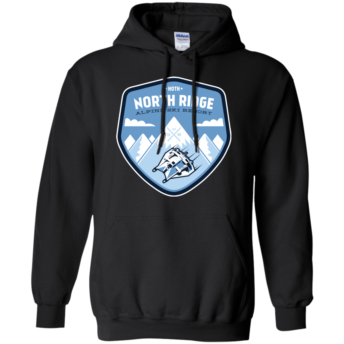 Sweatshirts Black / Small North Ridge Ski Resort Pullover Hoodie