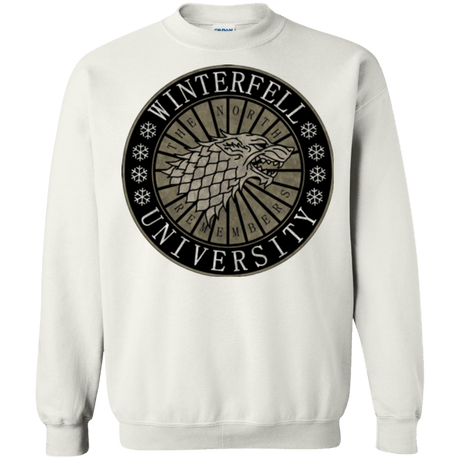 Sweatshirts White / Small North university Crewneck Sweatshirt