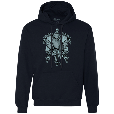 Sweatshirts Navy / Small Northern Direwolves Premium Fleece Hoodie