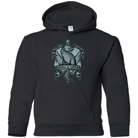 Sweatshirts Black / YS Northern Direwolves Youth Hoodie