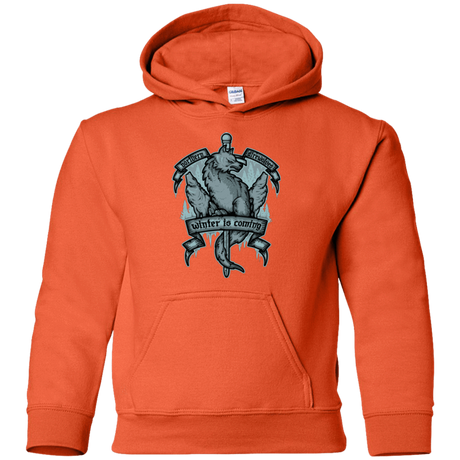 Sweatshirts Orange / YS Northern Direwolves Youth Hoodie