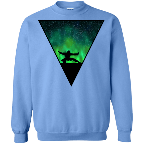 Sweatshirts Carolina Blue / S Northern Lights Pose Crewneck Sweatshirt