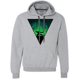 Sweatshirts Sport Grey / S Northern Lights Pose Premium Fleece Hoodie